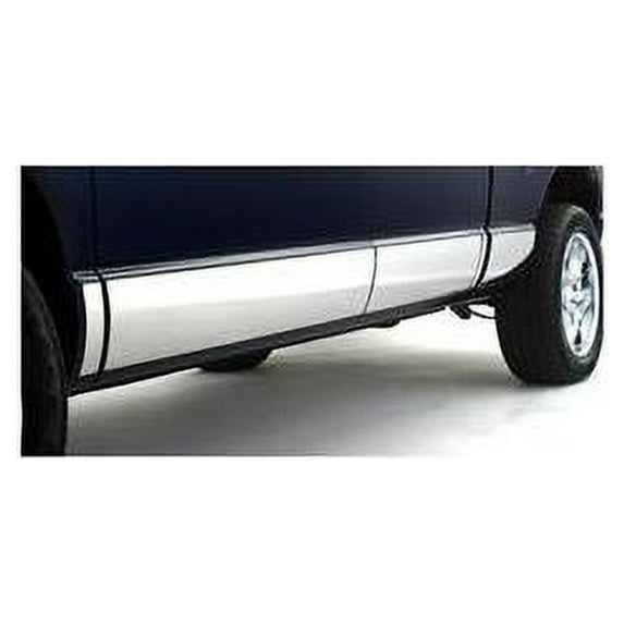 Innovative Creation T0717-304M Short Bed Extended Cab 2Wd Stainless Steel Rocker Panel