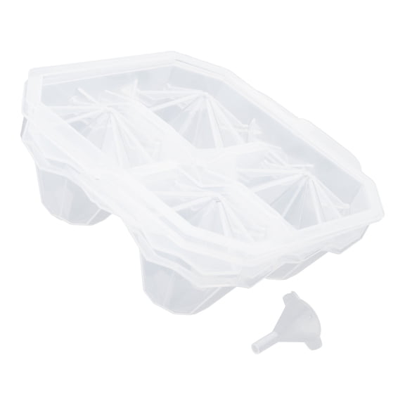 Innovative Crystal Design Ice Block Maker For Whiskeys And Cocktails Easy Releases For Enhancing Any Drink Presentation