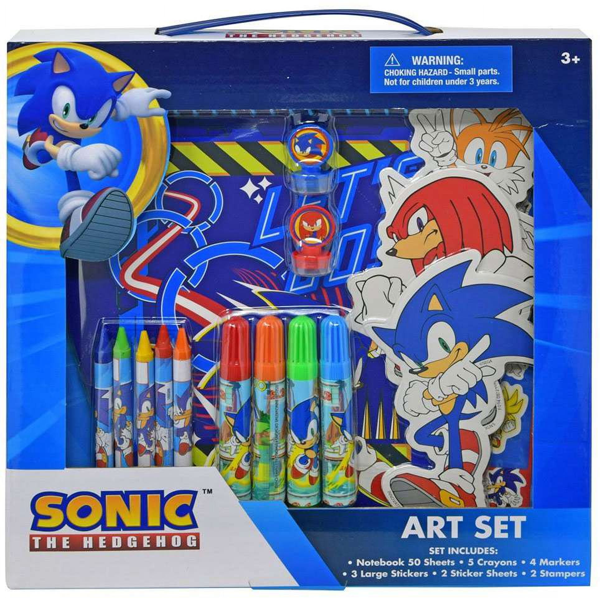 Innovative Designs Sonic The Hedgehog Art Kit