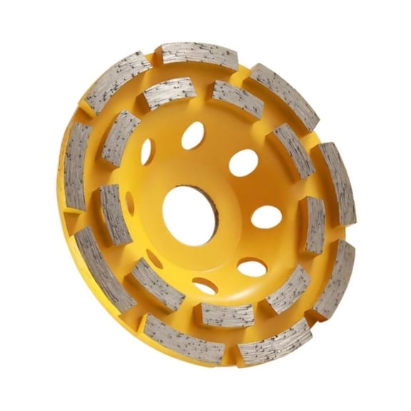 Innovative Double Row Diamond Grinder for Smooth Polishing Comfortable Operation for Stone and Ceramic Grinding