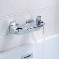 Innovative Dual Control Bath Shower Mixer Tap with Beautiful Water