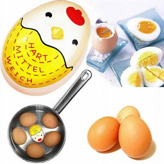 Innovative Egg Timer Know the Doneness Level At A Glance Made of Safe Material No Need to Charge or Use Batteries B