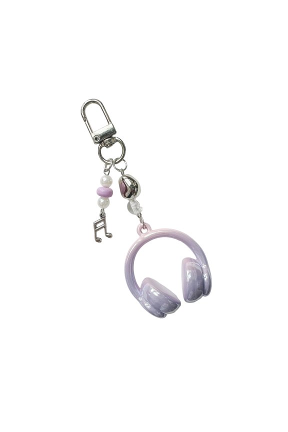 Innovative Gradient Designs Keyring Music Lover Accessory Sturdy Alloy Acrylic Construction Multipurpose Gifts