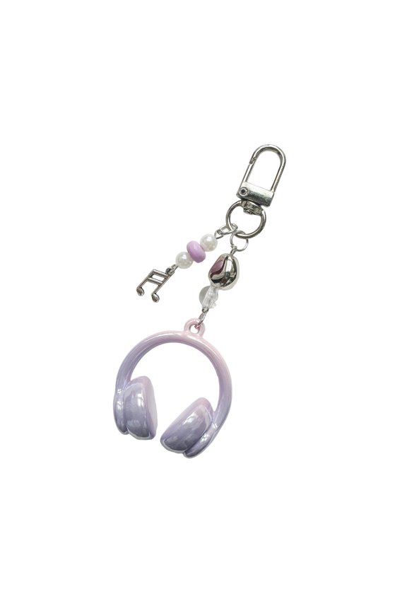 Innovative Gradient Designs Keyring Music Lover Accessory Sturdy Alloy Acrylic Construction Multipurpose Gifts
