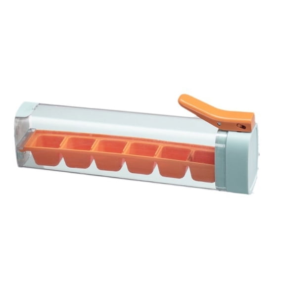 Innovative Hand Use Ice Molds Functional Ice Tray Convenient Single Hand Press Ice Cube Molds