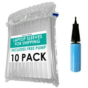 Innovative Haus 10 Pack Inflatable Laptop Protective Bags with Free Pump. Ideal for 14-16 Inch Notebooks, Lightweight, Durable. Perfect for Shipping, Traveling, and Protecting Your Computer.