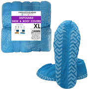 Innovative Haus 100 Pack Blue Extra Large Disposable Shoe Covers