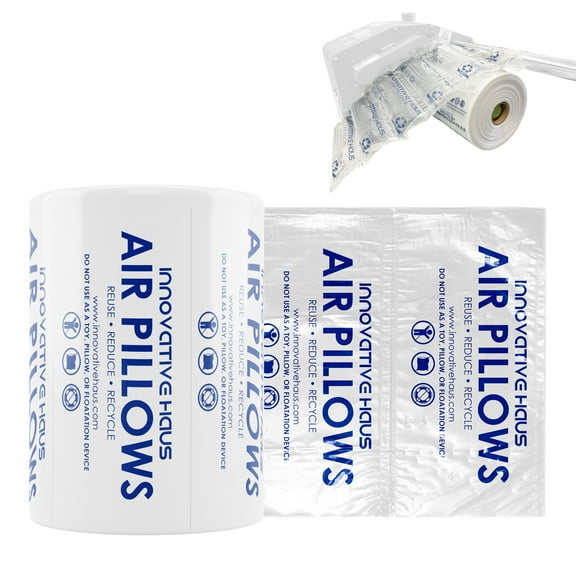 Innovative Haus 490 Feet Roll 4 x 8 Inches Air Pillow. Machine Required.