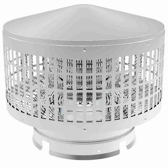 Innovative Hearth Products 7SPC 7 in. ID Pipe F4010 Round Cap with Spark Arrester