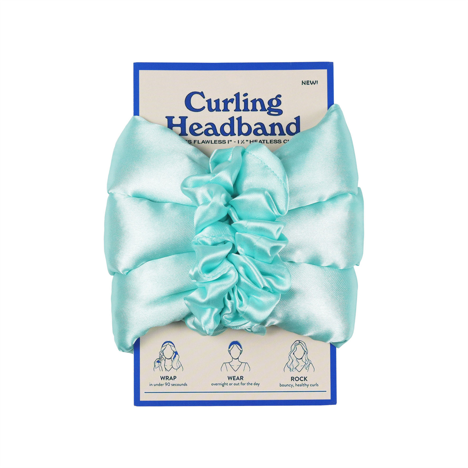 Innovative Heatless Curling Headband Soft NoDamage Curling Rod