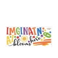 thumbnail image 1 of Innovative Home Wall Stickers For Children's Rooms Living Rooms Kindergartens Schools And Daycares, Colorful Playful Designs With Stars Sun Balloons And Imaginative Lettering,, 1 of 5