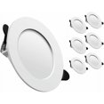 thumbnail image 1 of Innovative LED Round Recessed Kit For Ambient Lighting, Uniform Illumination Slim Adjustable Downlights Ensuring Energy Efficiency And Durability, Ideal For Living Spaces And, 1 of 5
