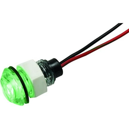 Innovative Lighting 011-3500-7 Bulkhead / Livewell Recess Mount LED Light - Green