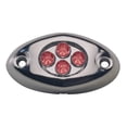 thumbnail image 1 of Innovative Lighting Courtesy Light - 4 LED Surface Mount - Red LED/Chrome Case, 1 of 2