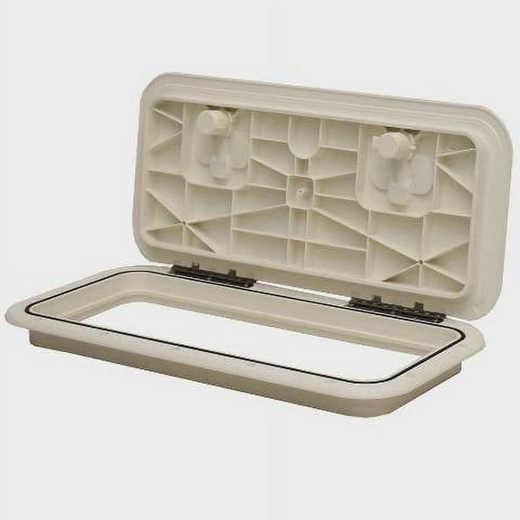 Innovative Marine Boat Deck Hatch 521-023 | 9 x 19 Inch Arctic White