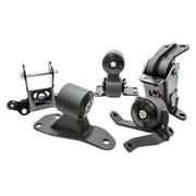 Innovative Mounts F-Series Silver Aluminum Mounts 75A Bushings Billet Rear Diff Mounts for 2000-2009 Honda S2000