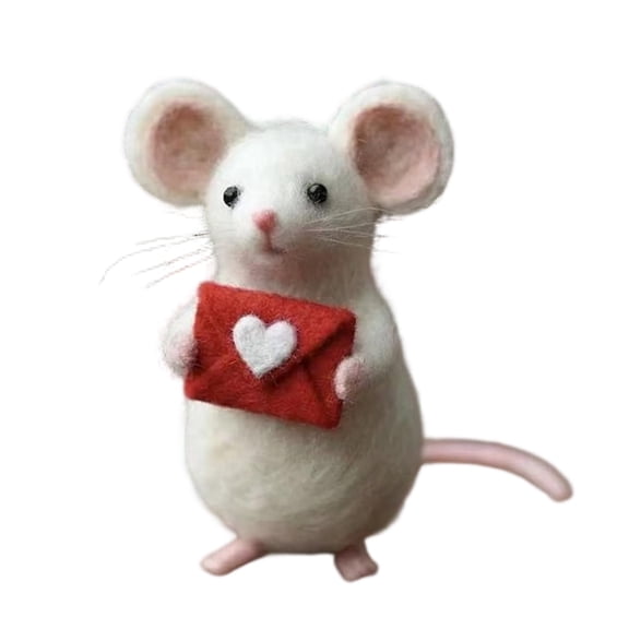 Innovative Needle Crafting Starter Pack Heart Formed Toy For New Craft And Children Art Project