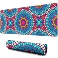 thumbnail image 1 of Innovative Office Style: Amcove Mandala Mouse Pad - Vintage Design, Non-Slip Rubber Base, Ideal for Work (31.5x11.8 Inch), 1 of 7