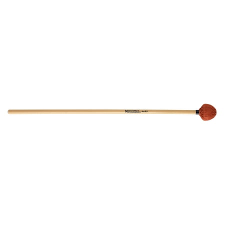 Innovative Percussion AA35 Wrapped Orange Cord Head Xylophone Mallets w/ Rattan Handles, Pair