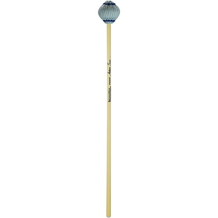 Innovative Percussion Artisan Series Rattan Handle Marimba Mallets Medium Hard Light Gray Yarn