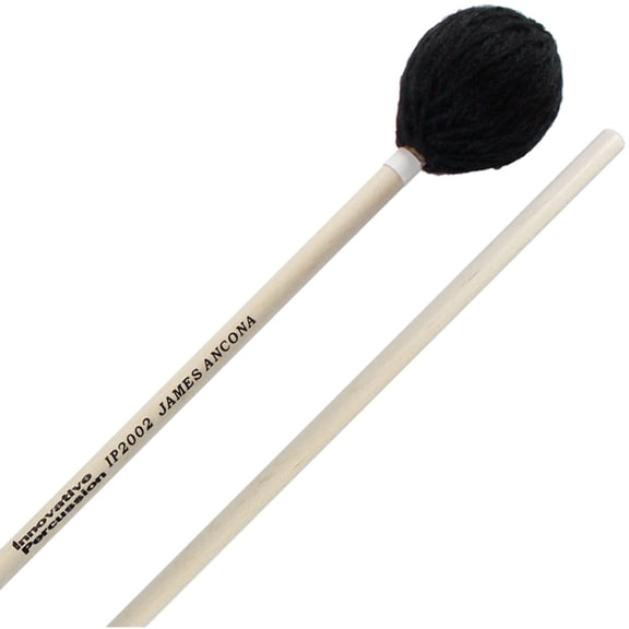 Innovative Percussion IP2002 James Ancona Series Soft Marimba Mallets with Birch Handles