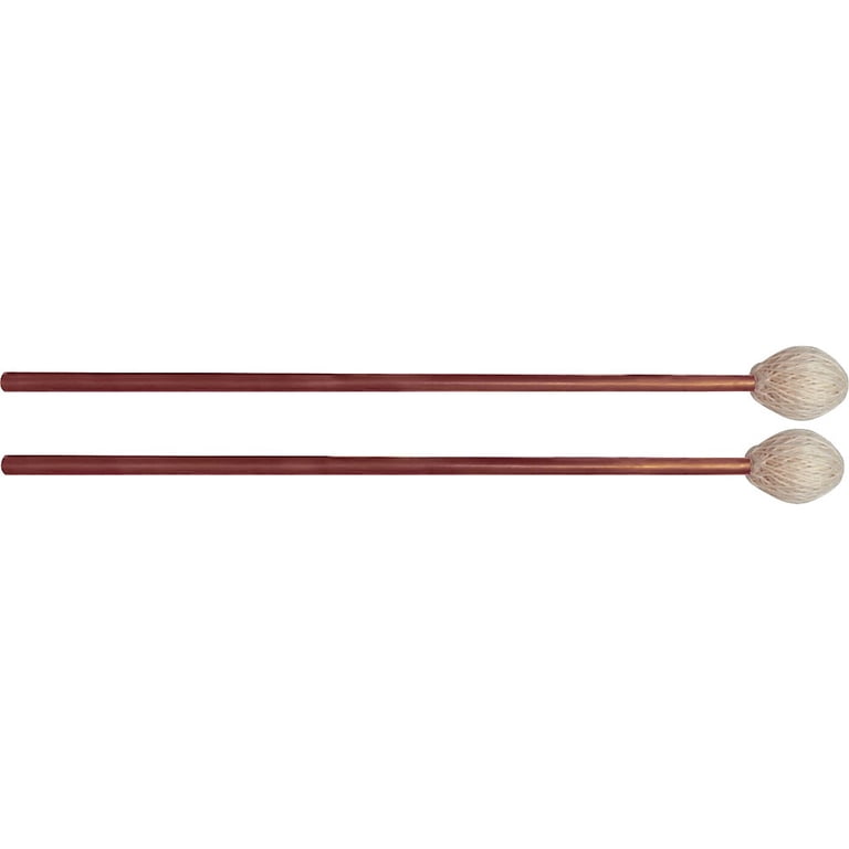 Innovative Percussion Hard Marimba Mallets with Off-White Yarn