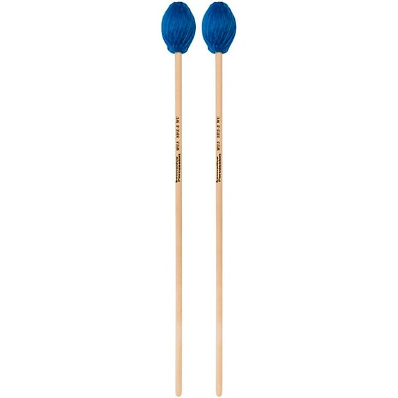 Innovative Percussion She-e Wu Series Birch Handle Marimba Mallets Hard Electric Blue Yarn