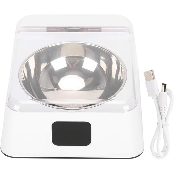 Pet Bowl, Smart Feeder with Infrared Sensing for Small Medium Pet, Automatic Opening Lid for Dogs Cats