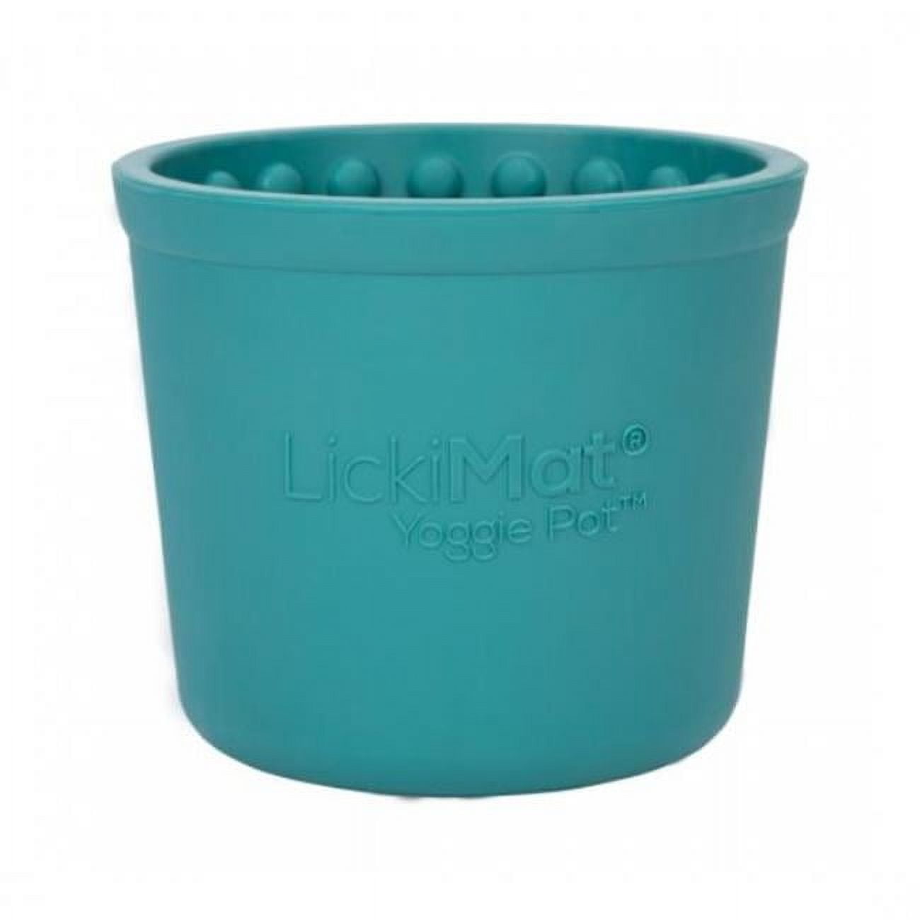 Innovative Pet Products 136385 Yoggie Dog Feeder - Turquoise