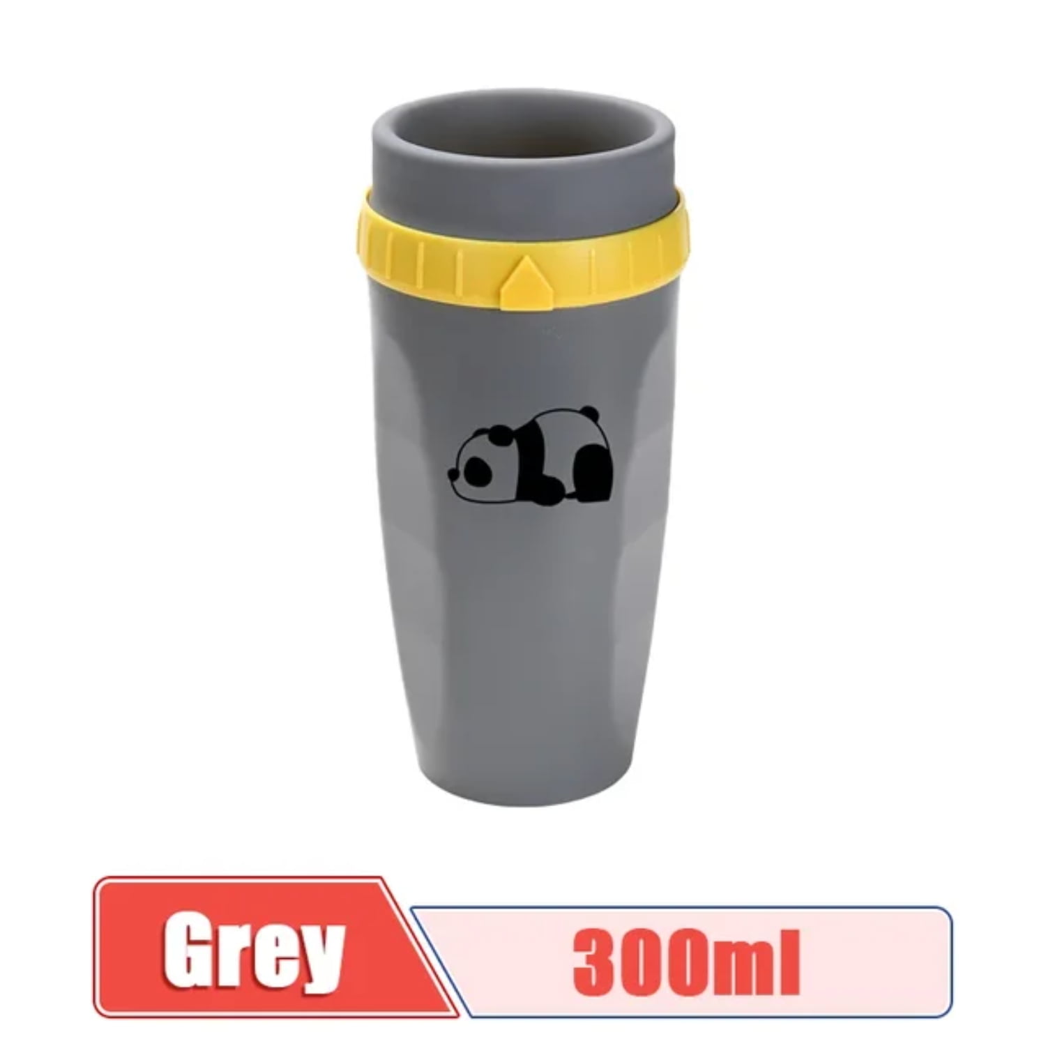 Innovative Portable Double-layered Plastic Insulated Coffee Mug With 