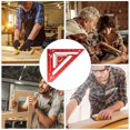 thumbnail image 1 of Innovative Precision Rafter Square, Adjustable Carpentry Squares, Professional Innovative Rafter Square Tool, Multifunctional Rafter Square for Carpenters, Flooring and Metalwork, Red, 1 of 7