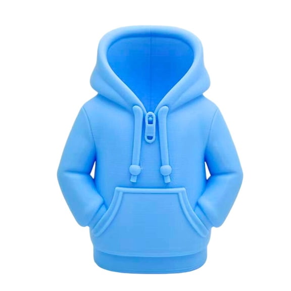 Innovative Printed Hoodie Desk Organizers Pen Holders Multipurpose Storage For Pens Decoration Smooth