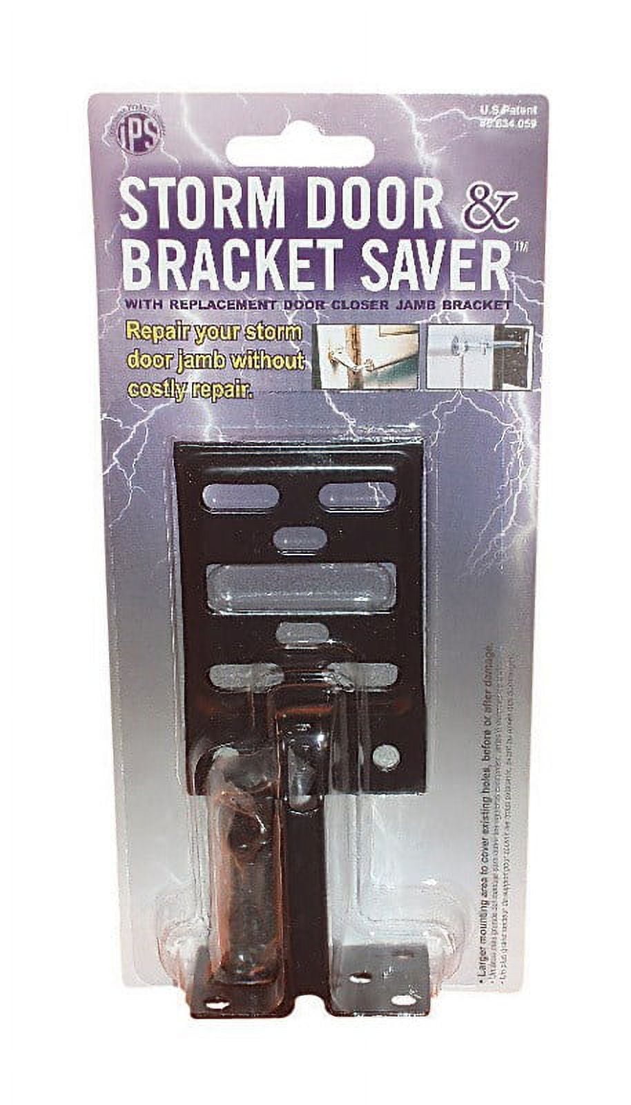 IPS Storm Door & Bracket Saver with Replacement Door Closer Jamb