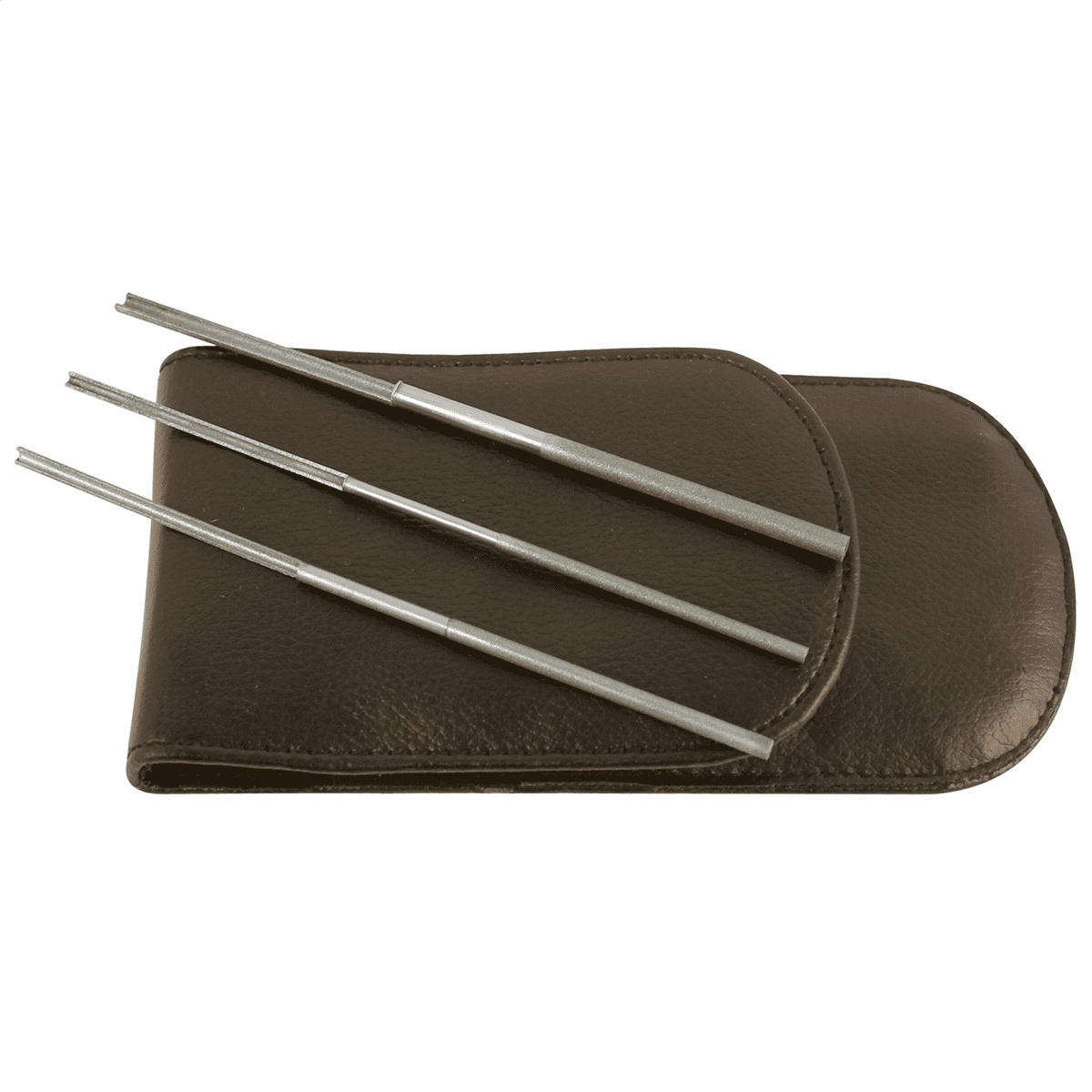Diamond-Coated Micro Male Electrical Pin Cleaners with Holster