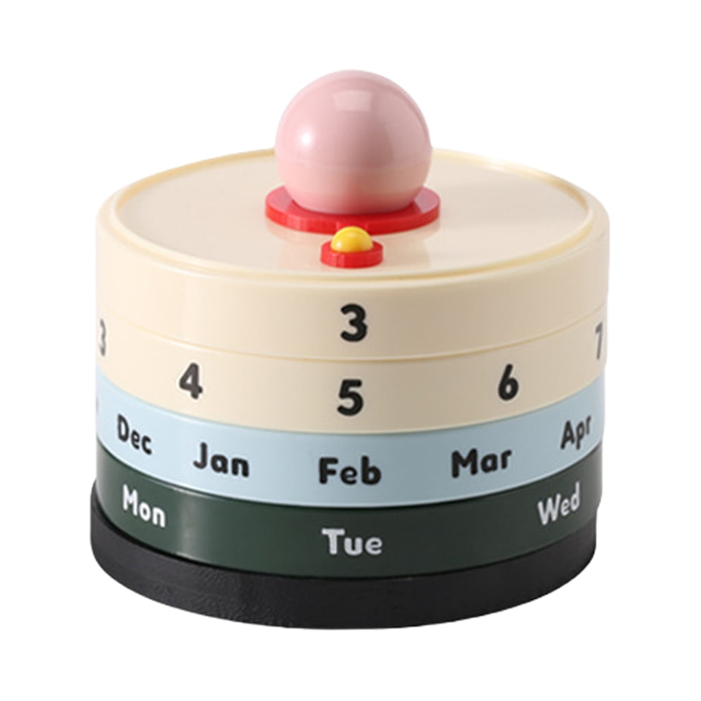 Innovative Rotating Calendar Sculpture Adds Charm To Any Room Setting ...