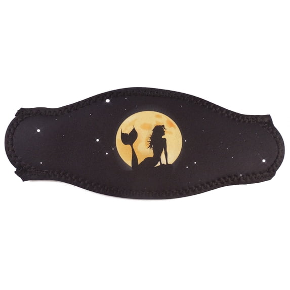 Innovative Scuba Mask Strap Wrapper Mermaid Moon