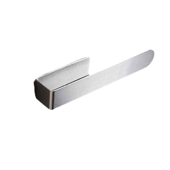 Innovative Self Adhesive Wall Mounted Towel Bar, Modern Design for Rust Free Easy Installation on Smooth Surfaces in Bathrooms Kitchens Balconies RVs
