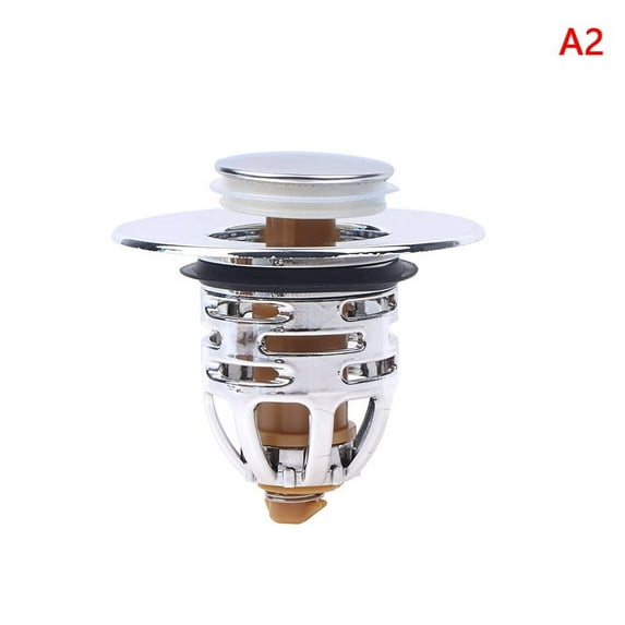 Innovative Shower Sink Plug Flip Cover Wash Basin Core Bounce Up Press Type Drain Filter Kitchen Accessories Bathroom Stopper