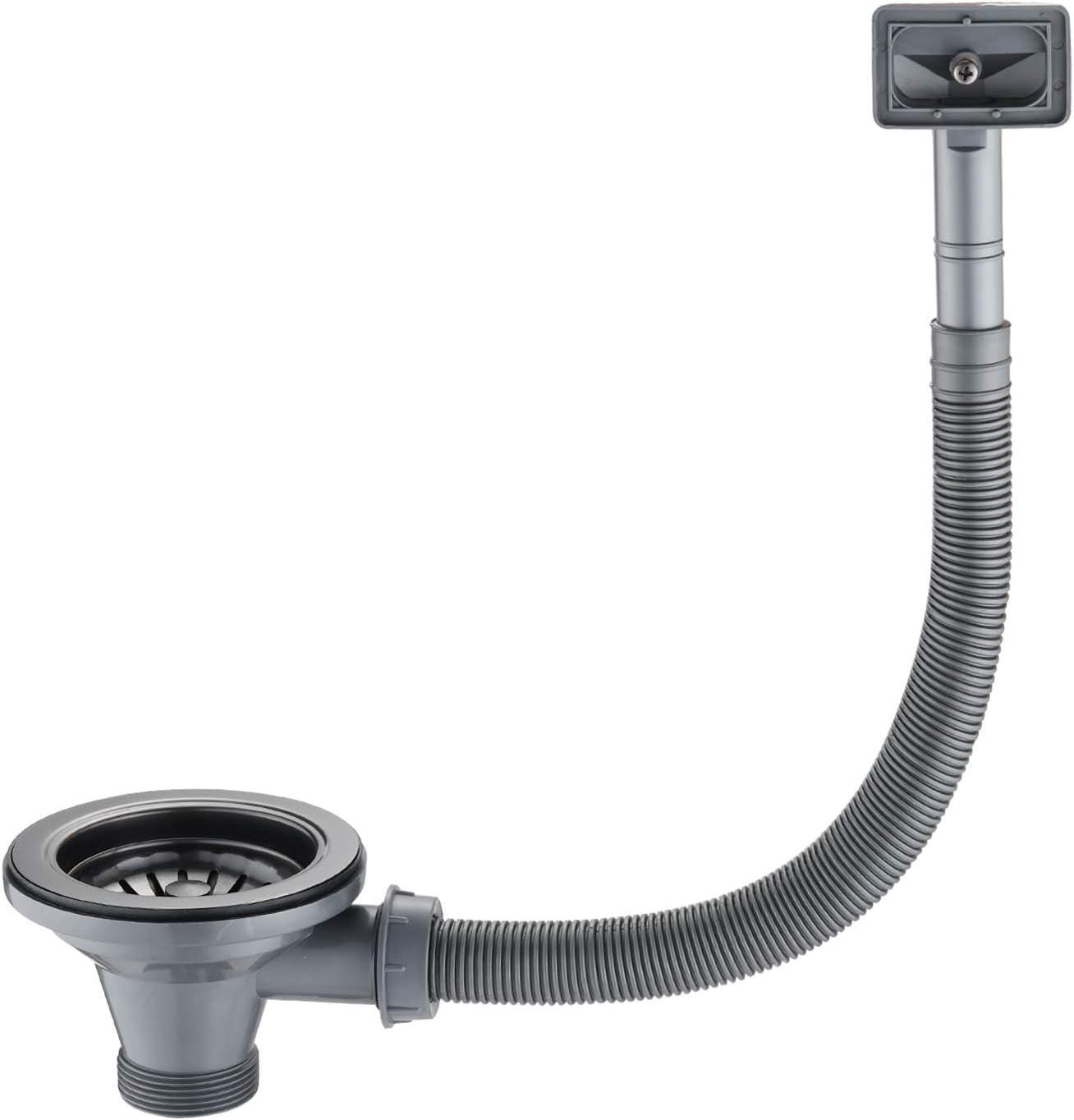 Innovative Sink Drain Pipe, Bathroom Sink Drain Kit Ideal For Quick Draining, Anti Clogging Design For Your Kitchen And Bathroom Areas