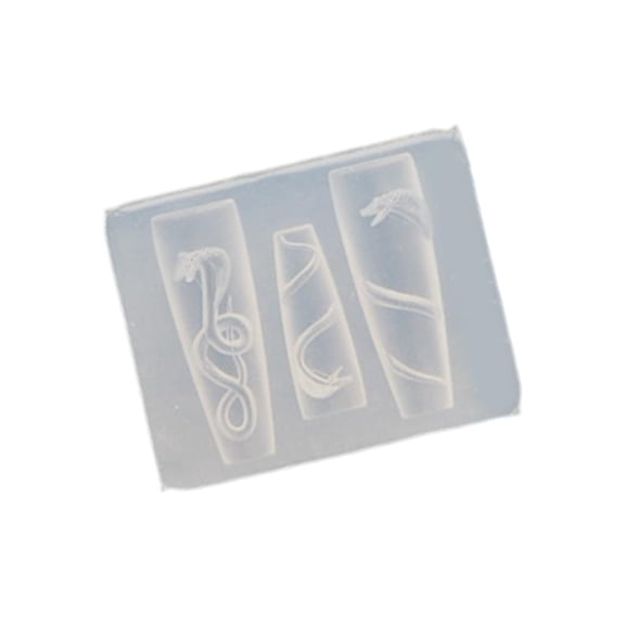 Innovative Snake Nails Flexible Silicone for Crafting Unique Patterns Soft and Sturdy for Different Nails Sizes