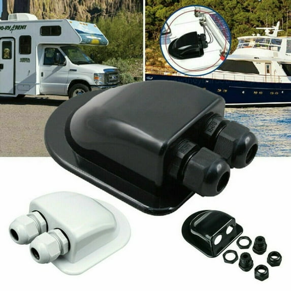 Innovative Solar Panel Cable Gland Box For Rv/Camper/Van Roof Installations Black Fangkenuo