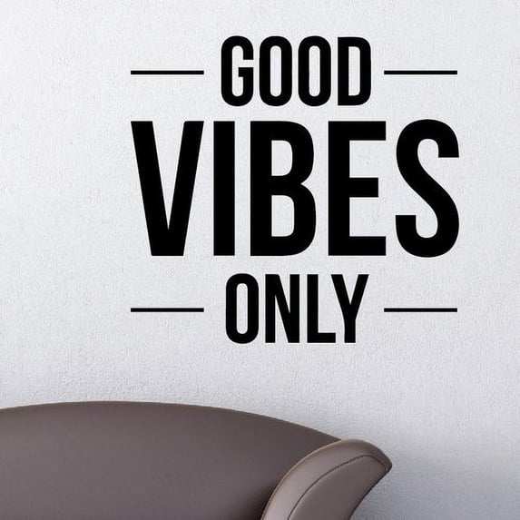Innovative Stencils Good Vibes Only Wall Decal