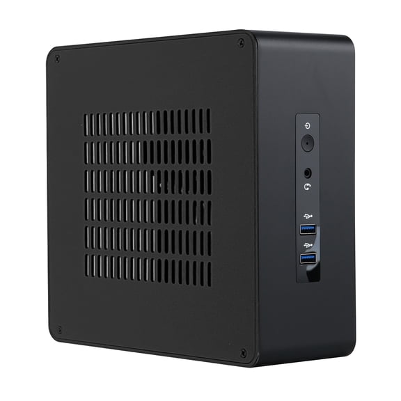 Innovative TA80 Small Box Case Small ITX Chassis HTPC Case Support High Airflows for Intensive Desktop Applications