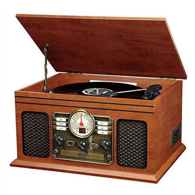 Innovative Technology ITVS-200 Nostalgic Classic 5-In-1 Turntable