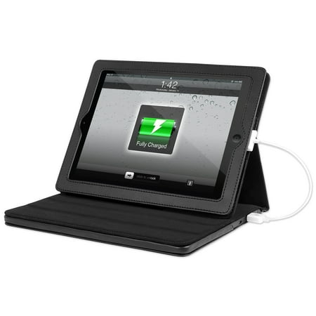 Innovative Technology Rechargeable Power Case for Apple iPad and 10" Tablets, Black