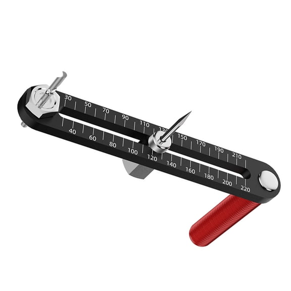 Innovative Thin Round Cutter for Consistent and Precise Cut in Woodworking Projects Accurate Measurement