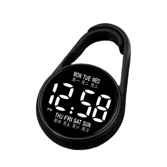 Innovative Touch Digital Clock Electronic Clock Waterproof Body Builts In Night lights And Eye Comfort Technology