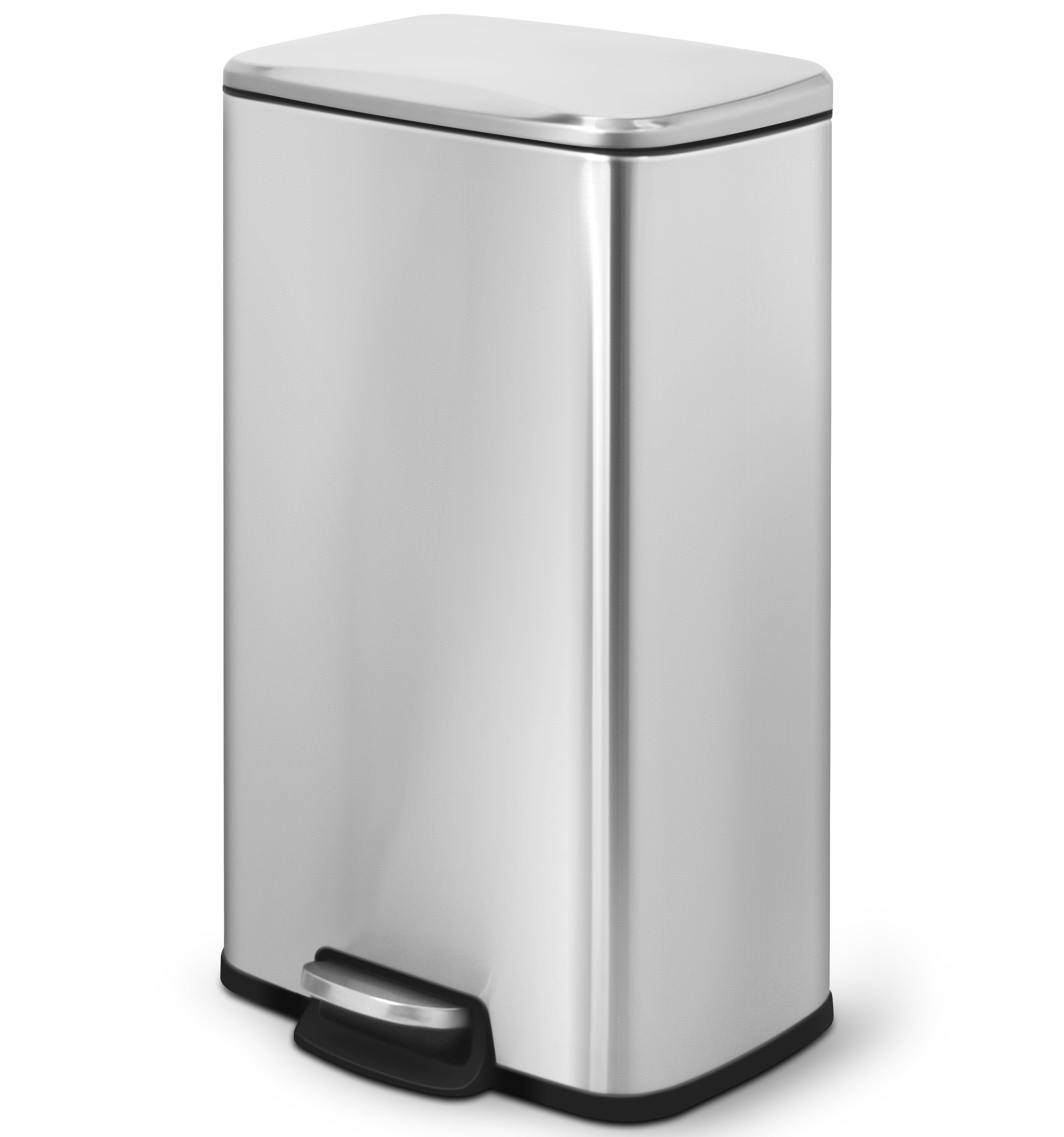 Innovaze TouchFree 8 gal./30 Liter Stainless Steel Kitchen Trash Can