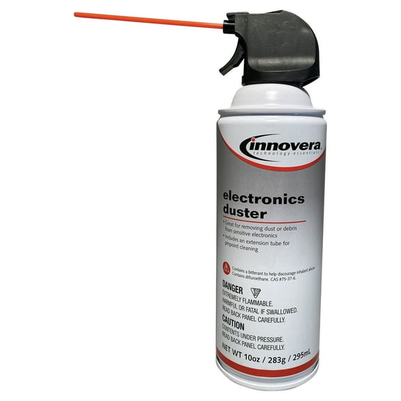 Innovera 10014-BNDL 10 oz. Compressed Air Duster Cleaner (4/Pack)