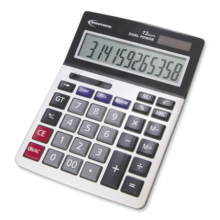 Innovera 15968 Profit Analyzer Calculator, Dual Power, 12-digit Lcd Display